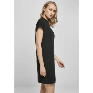 Vestido t-shirt de mulher Urban Classics cut on (Tamanho grande) image-5
