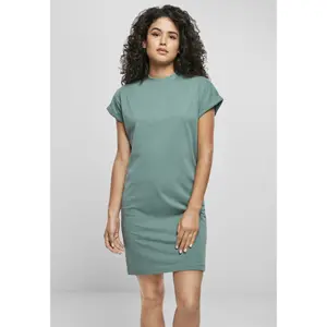 Vestido t-shirt feminino Urban Classics cut on image-4