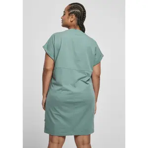 Vestido t-shirt feminino Urban Classics cut on image-6