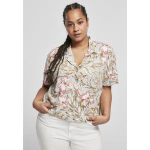 Woman's shirt Urban Classics viscose resort (Large sizes) image-1