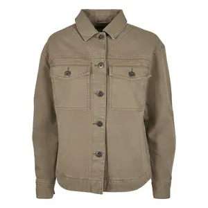 Jeansjacke Damen Urban Classics oversized (Grandes tailles) image-0