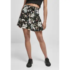 Saia feminina Urban Classics viscose mini (Grandes tailles) image-1