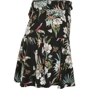 Saia feminina Urban Classics viscose mini (Grandes tailles) image-5