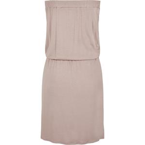 Women's dress Urban Classics viscose short (large sizes) image-4