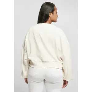 Cárdigan de mujer Urban Classics organic oversized short terry image-5