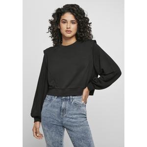 Sweatshirt round neck woman Urban Classics ded shoulder modal terry (Grandes tailles) image-3