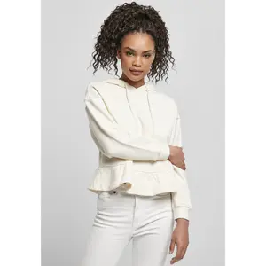 Hoodie Urban Classics ladies organic volants (large sizes) image-3