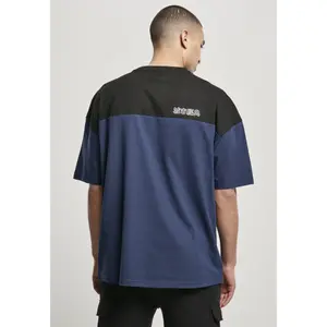 T-shirt Urban Classics oversized color block logo image-4