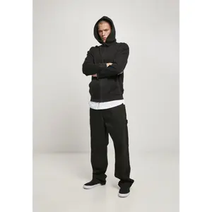 Sudadera con capucha Urban Classics organic cremallera (talla grande) image-1