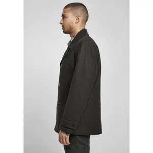 Classic coat Urban Classics pea coat image-6