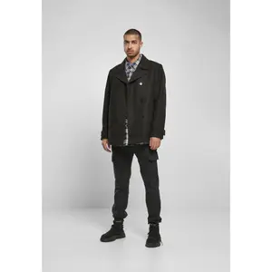 Classic coat Urban Classics pea coat image-2