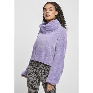 Women's turtleneck sweatshirt Urban Classics chenille (GT) image-2
