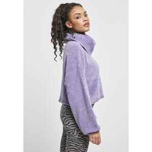 Women's turtleneck sweatshirt Urban Classics chenille image-4