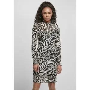 Robe femme Urban Classics aop double layer image-1