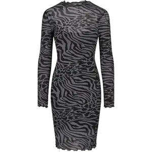 Robe femme Urban Classics aop double layer image-3
