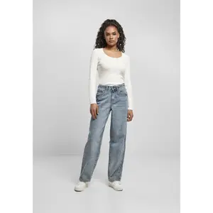 Jeans femme Urban Classics high waist 90 s wide leg image-1