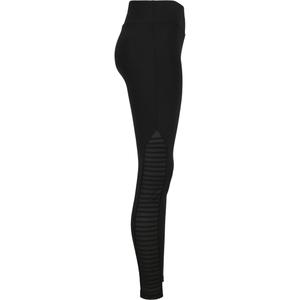 Damskie legginsy z wysoką talią Urban Classics biker tech mesh (GT) image-4