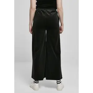 Calças femininas Urban Classics high waist straight velvet (GT) image-4