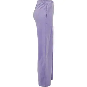 Calças para mulheres Urban Classics high waist straight velvet image-5