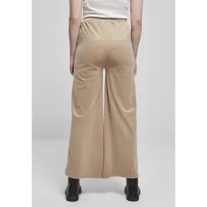 Calças para mulheres Urban Classics high waist straight velvet image-4