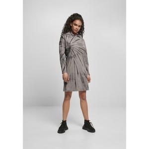 Oversized hoodie klänning dam Urban Classics tie-dye image-2