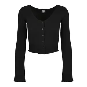 Women's cardigan Urban Classics cropped rib (GT) image-0