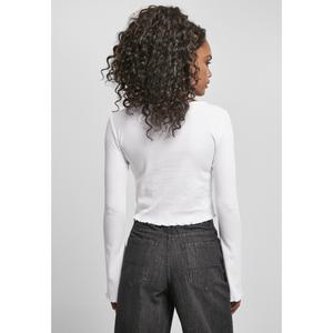 Damen Strickjacke Urban Classics cropped rib (GT) image-3
