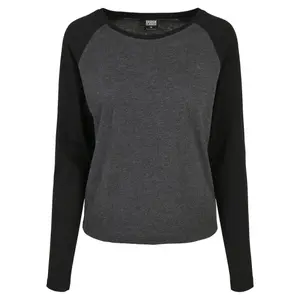 Women's long sleeve T-shirt Urban Classics contrast raglan