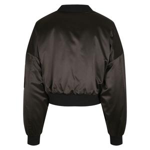 Women's bomber large sizes Urban Classics oversized satin image-1