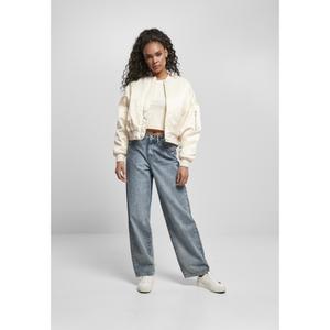 Women's bomber large sizes Urban Classics oversized satin image-2