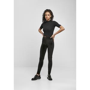 Women's high-waisted leggings Urban Classics velvet image-1