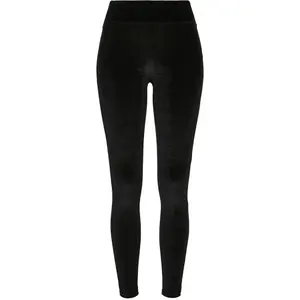 Women's high-waisted leggings Urban Classics velvet(GT)