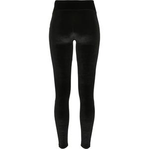 Women's high-waisted leggings Urban Classics velvet image-3