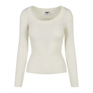 Pull femme grandes tailles Urban Classics wide neckline