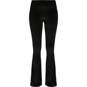 Women's high-waisted leggings Urban Classics velvet boot (GT)