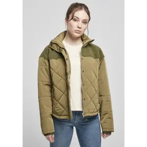Casaco mulher Urban Classics diamond quilt puffer oversized image-2