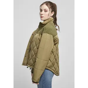 Casaco mulher Urban Classics diamond quilt puffer oversized image-5
