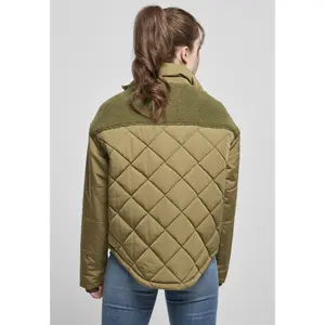 Casaco mulher Urban Classics diamond quilt puffer oversized image-4