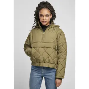 Puffer Jacket Urban Classics oversized diamondQuilted  pull over image-3