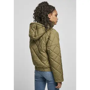 Puffer Jacket Urban Classics oversized diamondQuilted  pull over image-4