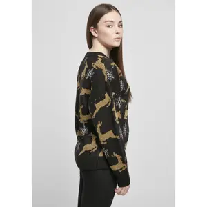 Sweter damski Urban Classics Ladies Oversized Christmas (grandes tailles) image-5