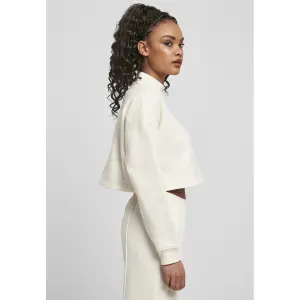 Sweatshirt woman Urban Classics cropped oversized high neck crew image-4