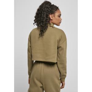 Sweatshirt woman Urban Classics cropped oversized high neck crew image-2