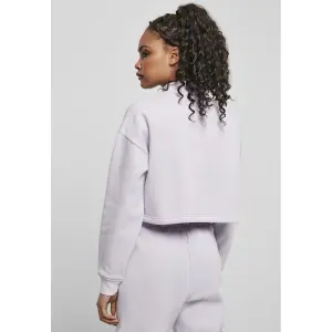 Damen-Sweatshirt Urban Classics cropped oversized high neck crew image-2