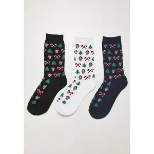Strumpor Urban Classics grumpy santa christmas (x3) image-0