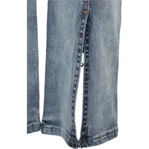 High waist straight jeans with slit for women Urban Classics image-6