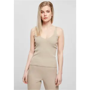 Camiseta de tirantes mujer Urban Classics Rib image-1