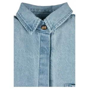 Oversized jeans shirt dress for women Urban Classics image-2
