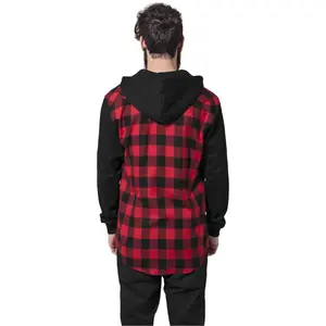 Chemise Urban Classic hooded ed flanell sweat leeve image-3
