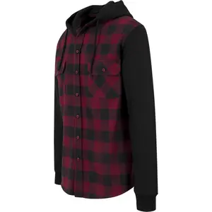 Chemise Urban Classic hooded ed flanell sweat leeve image-4